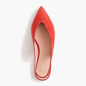 J.Crew Pointed-toe Slingback Flats